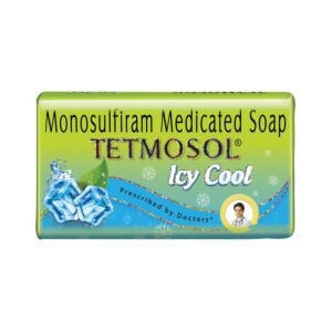 Piramal Tetmosol Icy Cool Monosulfiram Medicated Soap – Germ Protection & Cooling Care -75g