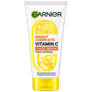 Garnier Bright Complete Vitamin C Face Wash | Cleanser for Brighter and Glowing Skin - 150 g