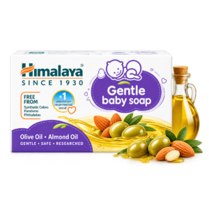 Himalaya Gentle Baby Soap (Value Multipack) - 4 x 75 g (300 g)