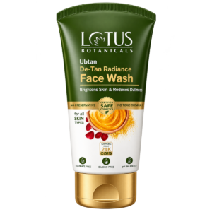 Lotus Botanicals Ubtan De-Tan Radiance Face Wash (100 ml)