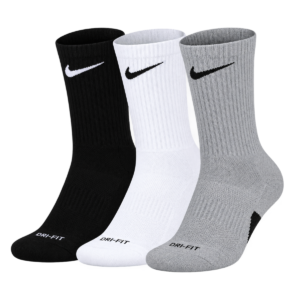 Nike Everyday Cushioned Crew Athletic Training Socks - Pack of 3 Pairs