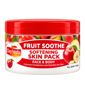 OxyVeda Fruit Soothe Softening Skin Pack - Face & Body (250g)