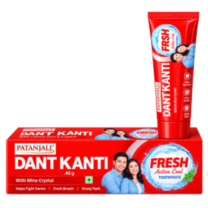 Patanjali Dant Kanti Fresh Active Gel Toothpaste (45g)