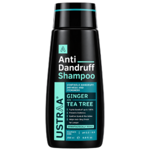 Ustraa Anti-Dandruff Shampoo with Ginger & Tea Tree - 250 ml