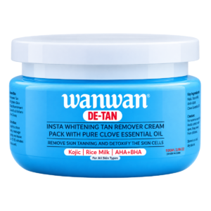 Wanwan De-Tan Insta Whitening Tan Remover Cream Pack - 250g
