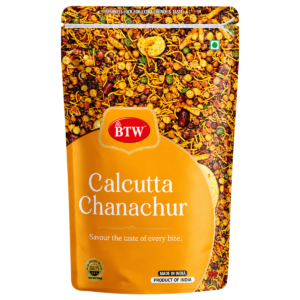 BTW Calcutta Chanachur Namkeen – 850g (Family Zip Lock Pack)