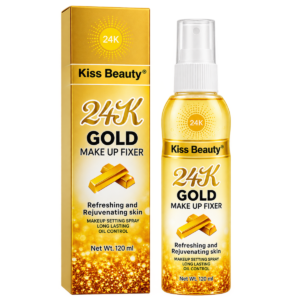 KISS BEAUTY 24K Gold Make Up Fixer - 150ml