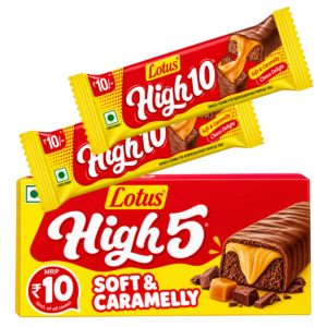 Lotus High 5 Soft & Caramelly Choco Delight Chocolate - 20g (Pack Of 24)