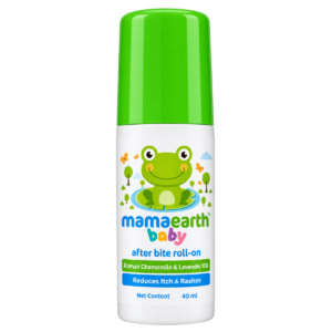 Mamaearth After Bite Roll On For Babies (40 ml) | Soothes Mosquito Bites, Reduces Itch & Rashes with Chamomile & Lavender Oil