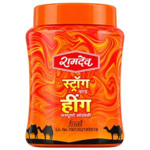 Ramdev Strong Hing Powder (Compounded Asafoetida) – 100g Jar