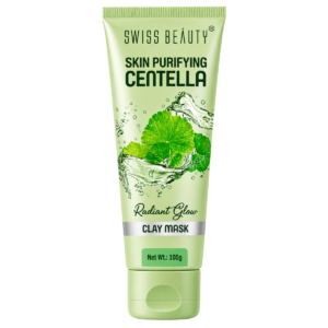 Swiss Beauty Skin Purifying Centella Radiant Glow Clay Mask – 100g