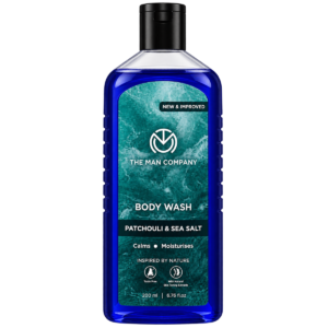 The Man Company Patchouli & Sea Salt Perfumed Body Wash for Men – 200 ml